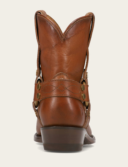 Women's Saddle Billy Short Harness Booties Saddle - Frye