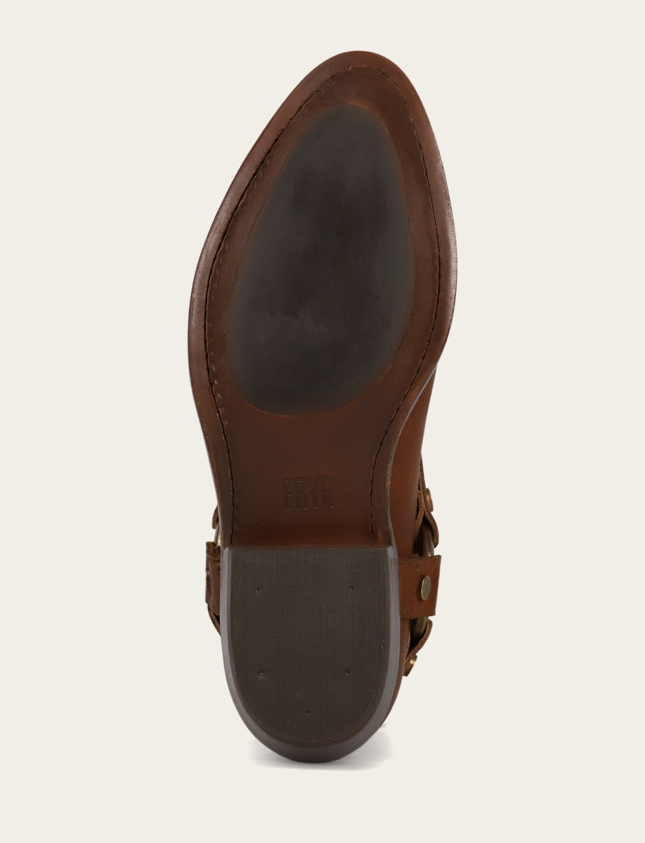 Women's Saddle Billy Short Harness Booties Saddle - Frye