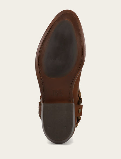 Women's Saddle Billy Short Harness Booties Saddle - Frye