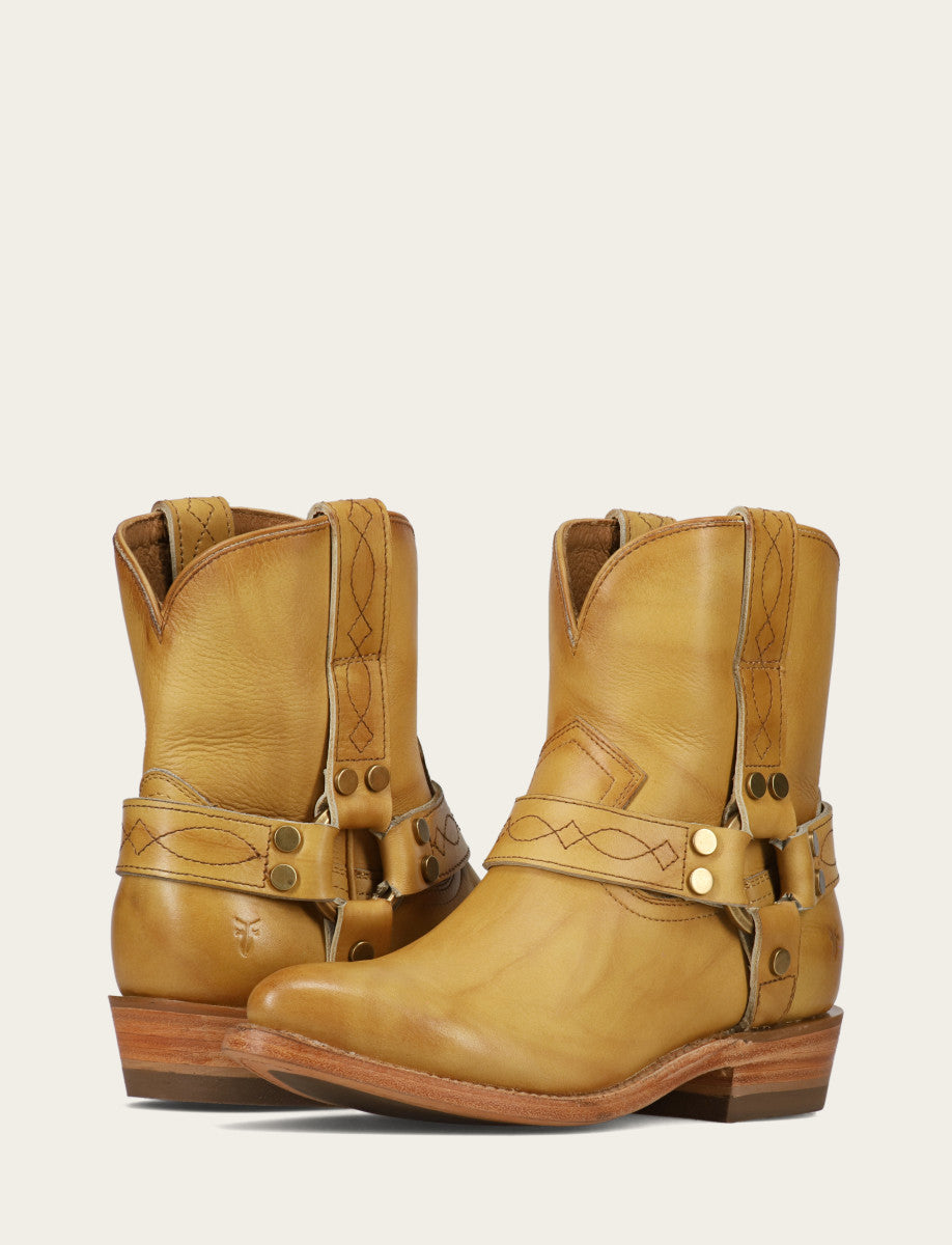 Women's Banana Billy Short Harness Booties Banana - Frye