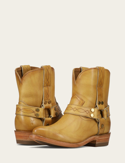 Women's Banana Billy Short Harness Booties Banana - Frye