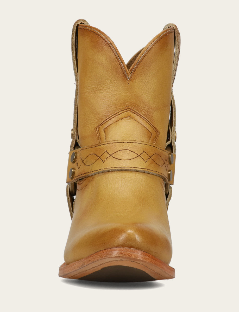 Women's Banana Billy Short Harness Booties Banana - Frye