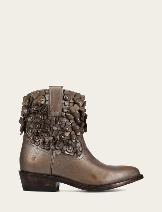 Women's Metallic Stone Billy Flower Boot Metallic Stone - Frye