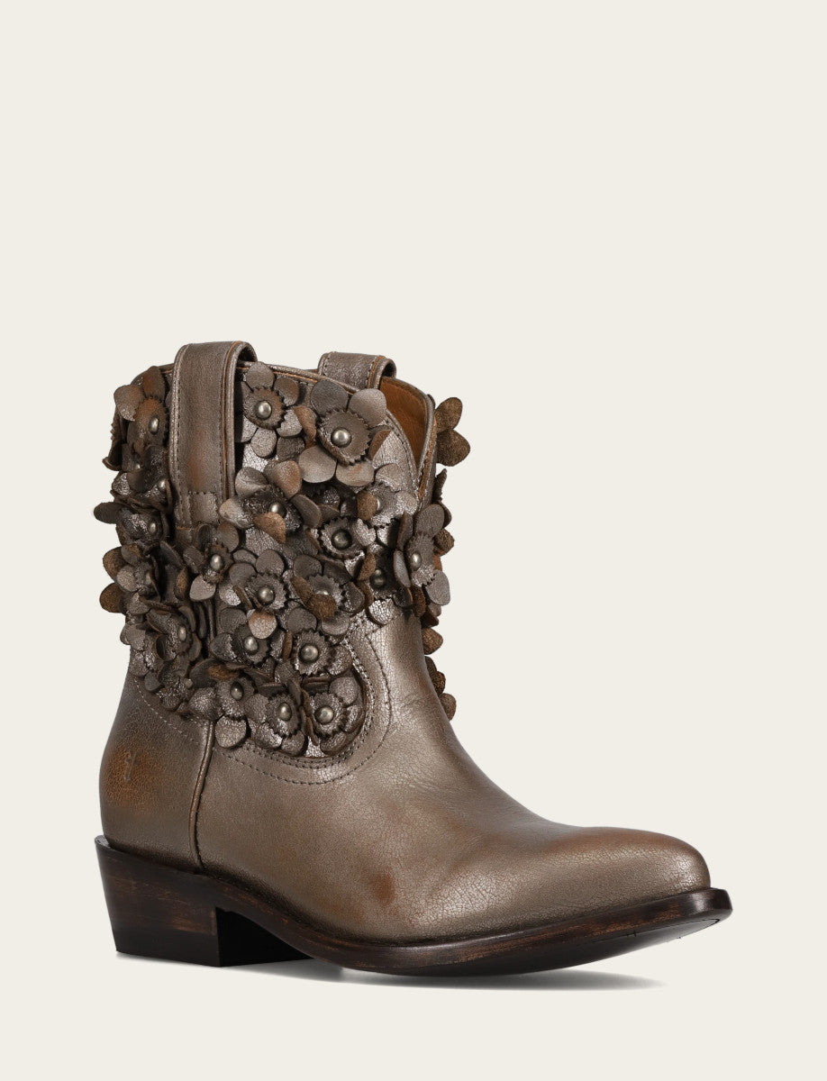 Women's Metallic Stone Billy Flower Boot Metallic Stone - Frye