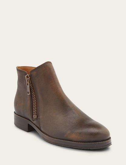 Women's Dark Brown Madison Moto Shooties Dark Brown - Frye