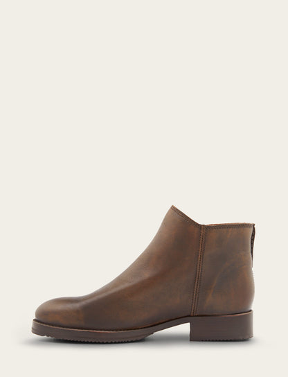 Women's Dark Brown Madison Moto Shooties Dark Brown - Frye
