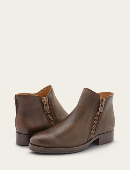 Women's Dark Brown Madison Moto Shooties Dark Brown - Frye