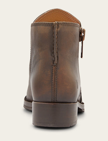 Women's Dark Brown Madison Moto Shooties Dark Brown - Frye