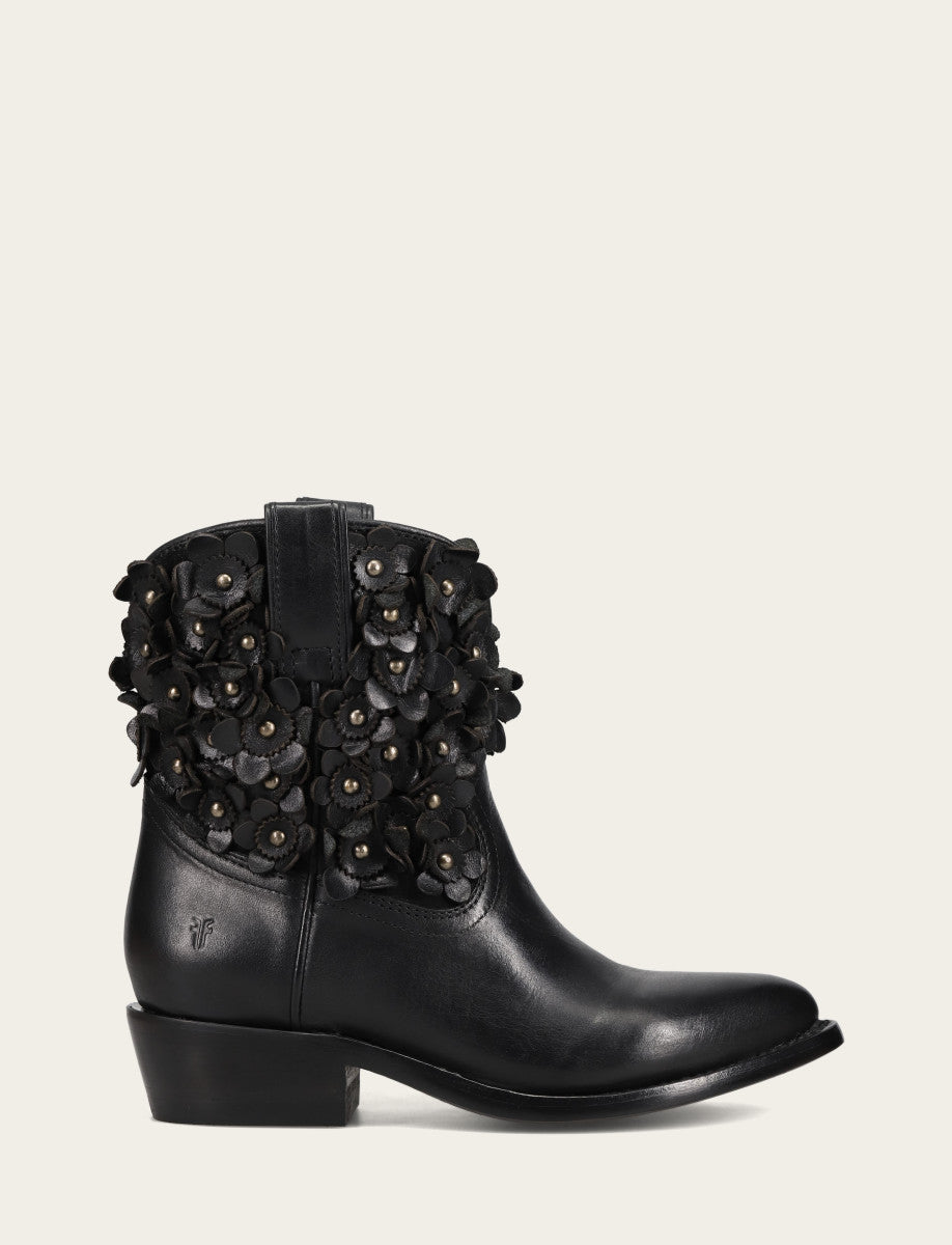 Women's Black Billy Flower Boot Black - Frye