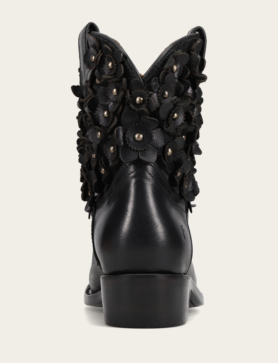 Women's Black Billy Flower Boot Black - Frye