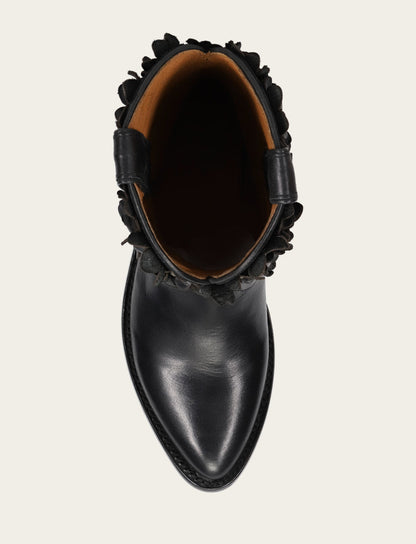 Women's Black Billy Flower Boot Black - Frye