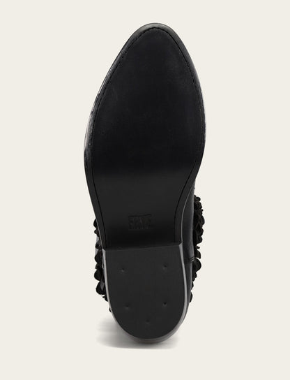 Women's Black Billy Flower Boot Black - Frye