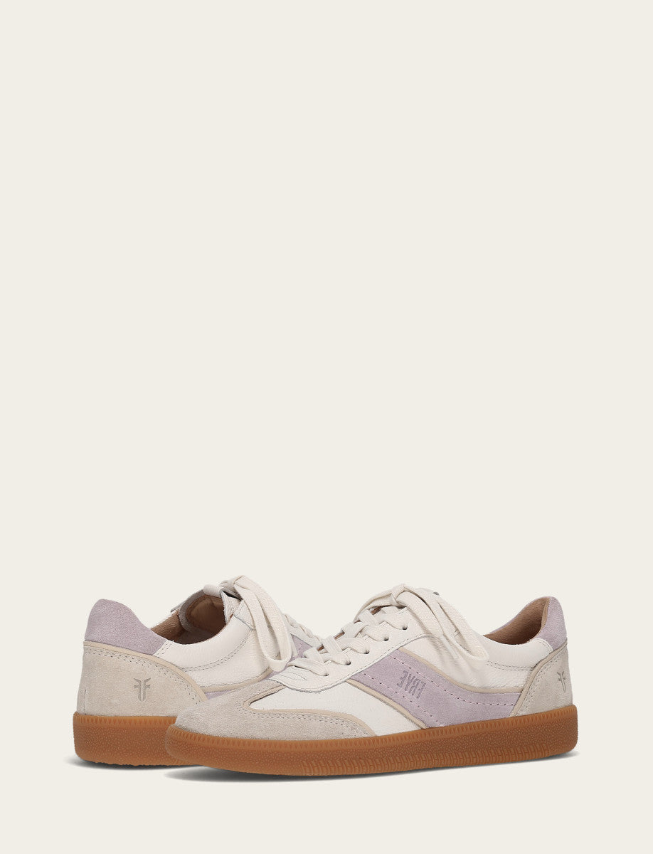 Milly Low Lace Ivory Lavender - Frye