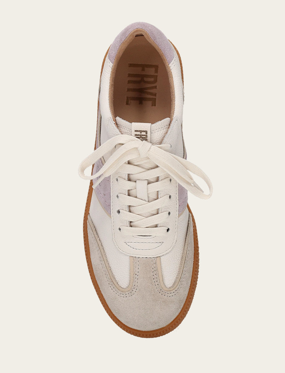 Milly Low Lace Ivory Lavender - Frye