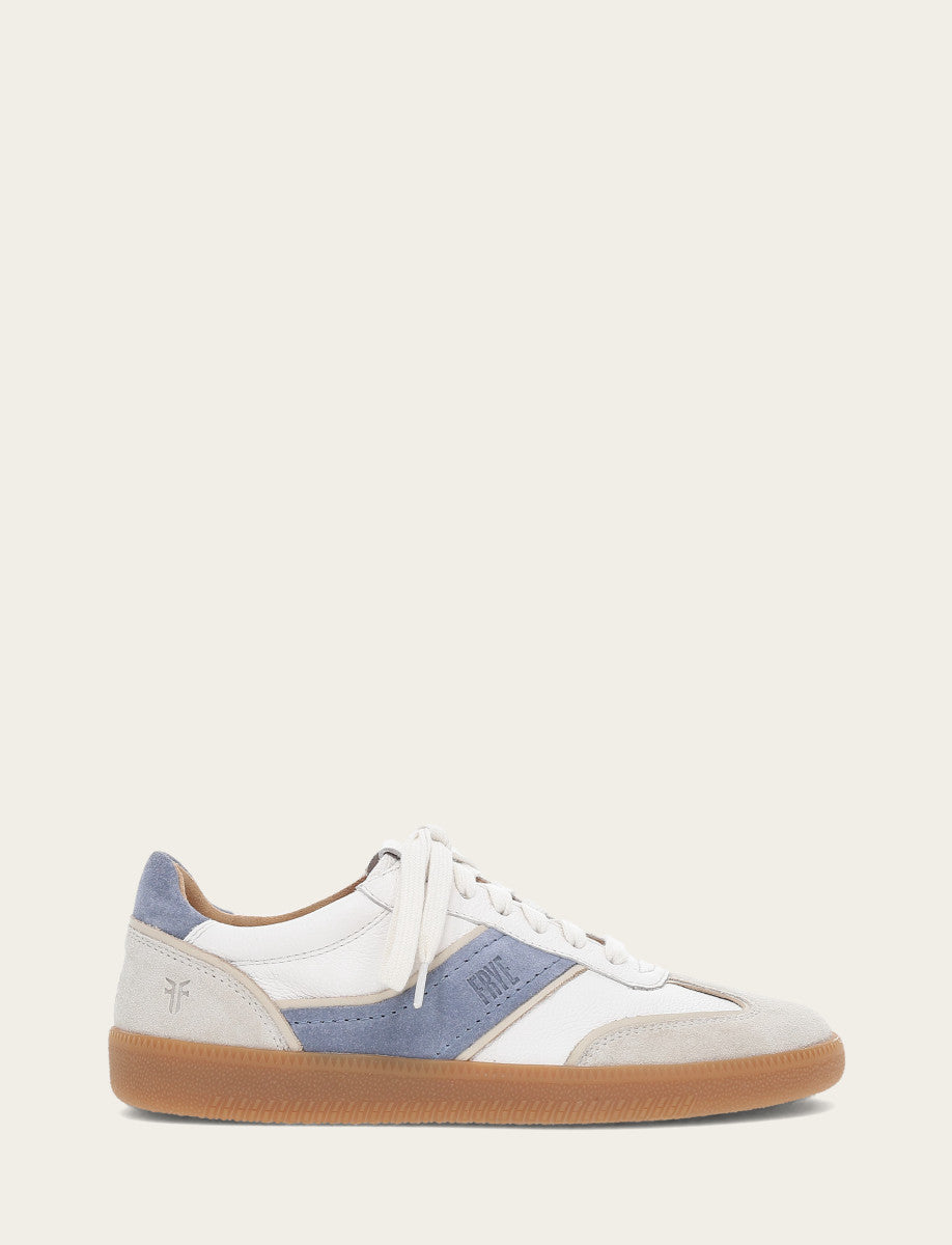 Women's Ivory Azul Milly Low Lace Sneakers Ivory Azul - Frye
