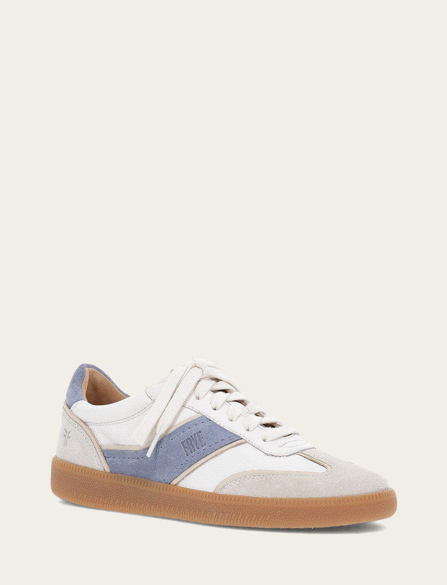 Women's Ivory Azul Milly Low Lace Sneakers Ivory Azul - Frye