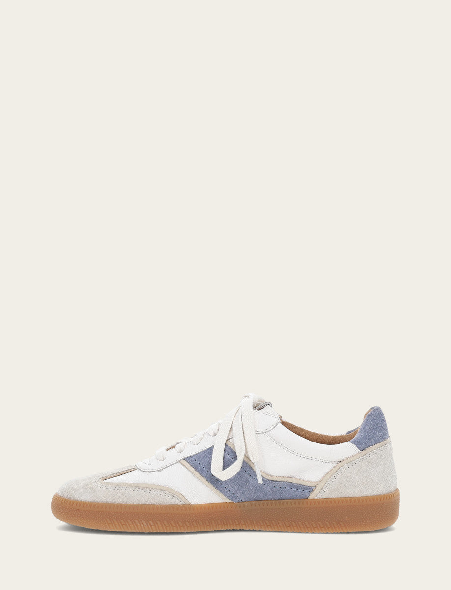 Women's Ivory Azul Milly Low Lace Sneakers Ivory Azul - Frye