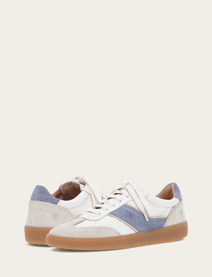 Women's Ivory Azul Milly Low Lace Sneakers Ivory Azul - Frye