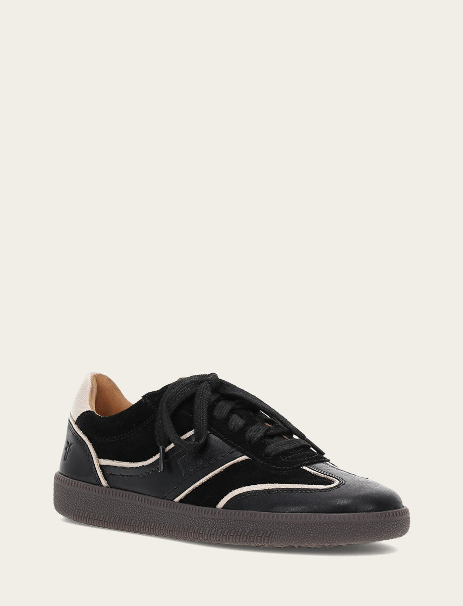 Women's Black Milly Low Lace Sneakers Black - Frye