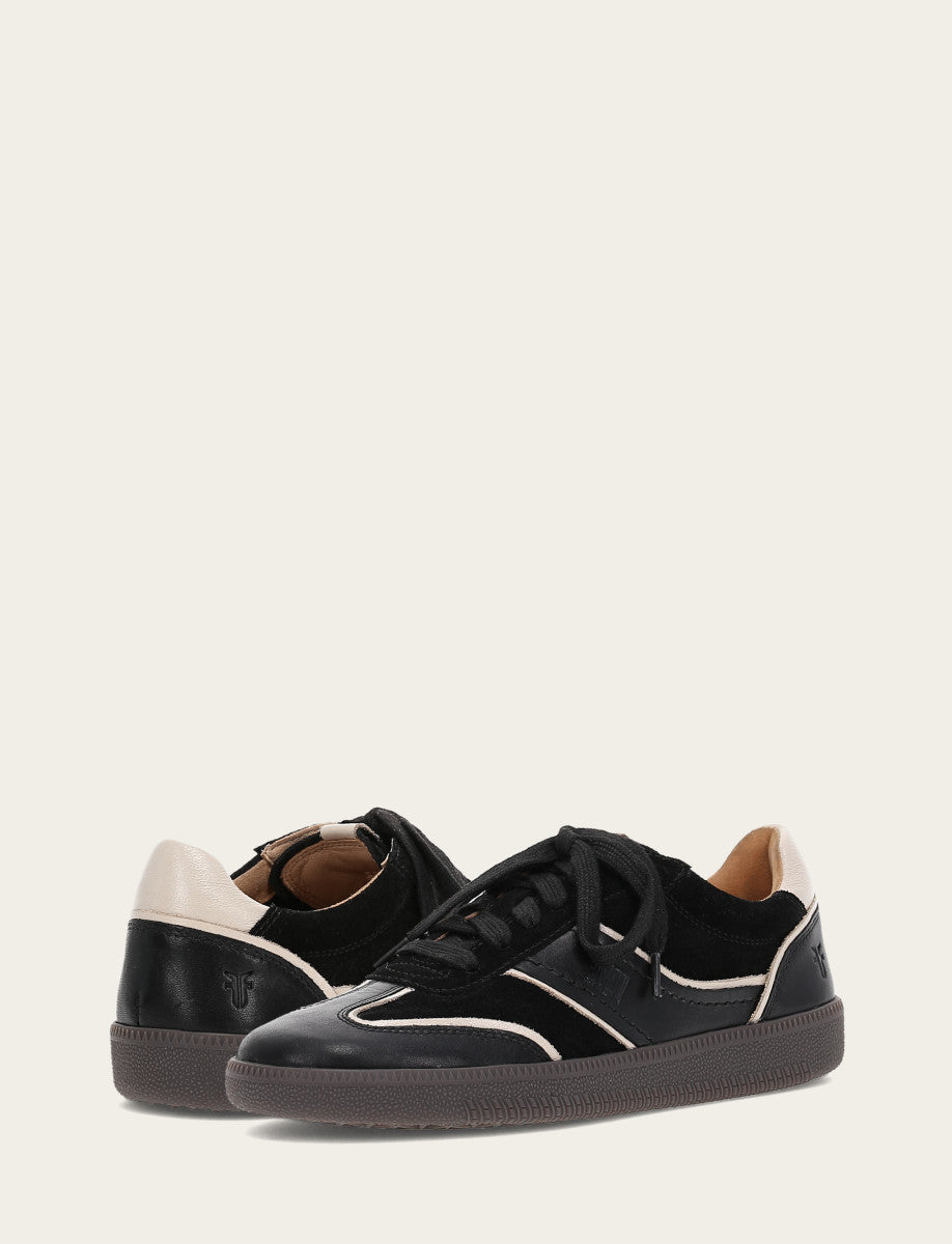 Women's Black Milly Low Lace Sneakers Black - Frye