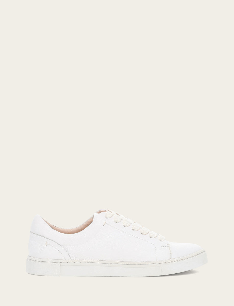 Women's White Ivy Low Lace Sneakers White - Frye