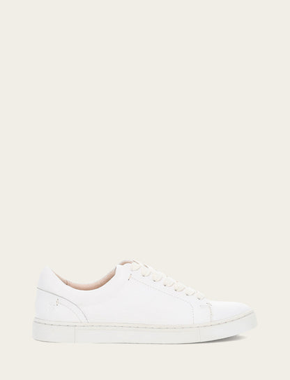 Women's White Ivy Low Lace Sneakers White - Frye