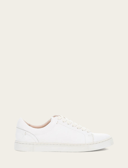 Women's White Ivy Low Lace Sneakers White - Frye