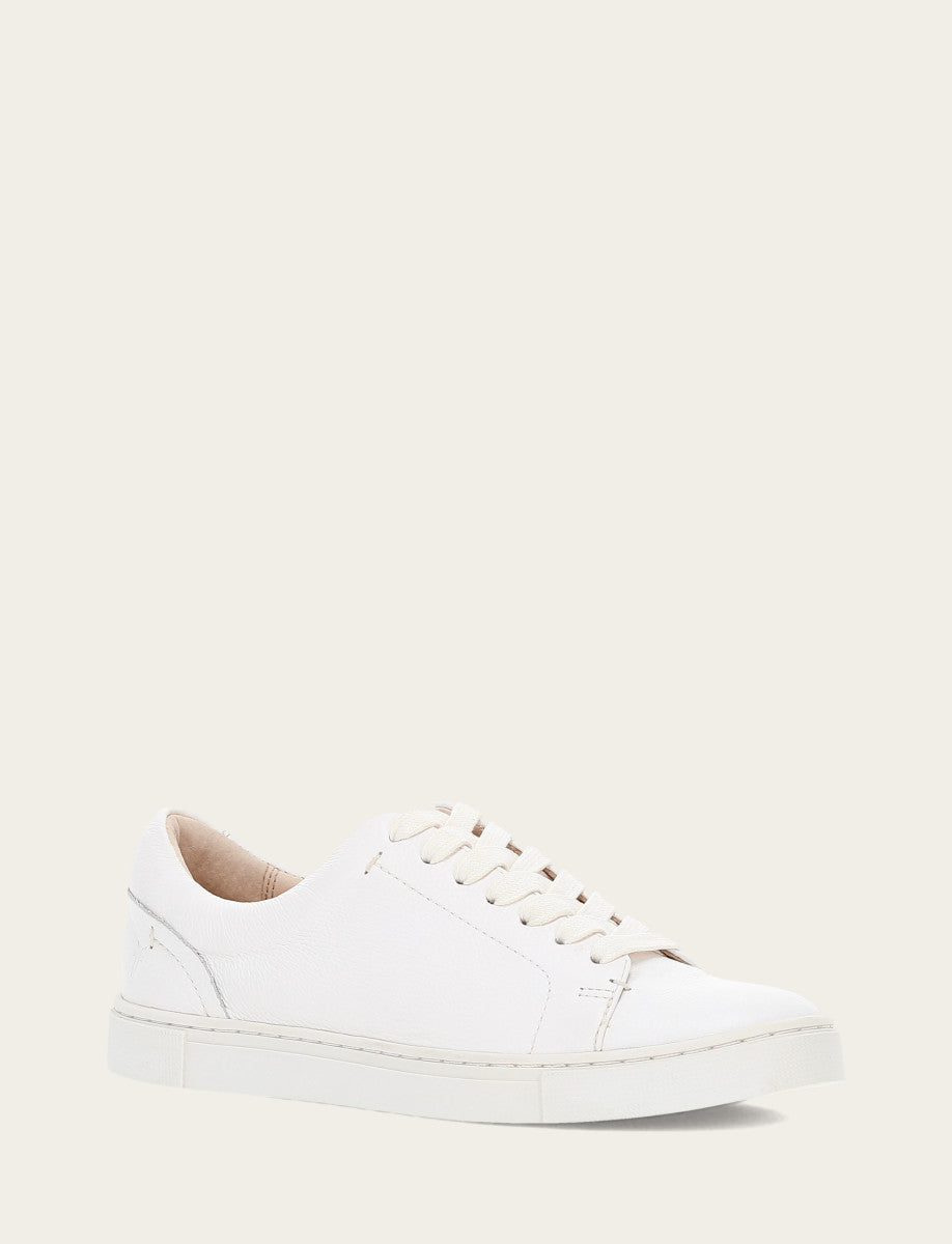 Women's White Ivy Low Lace Sneakers White - Frye
