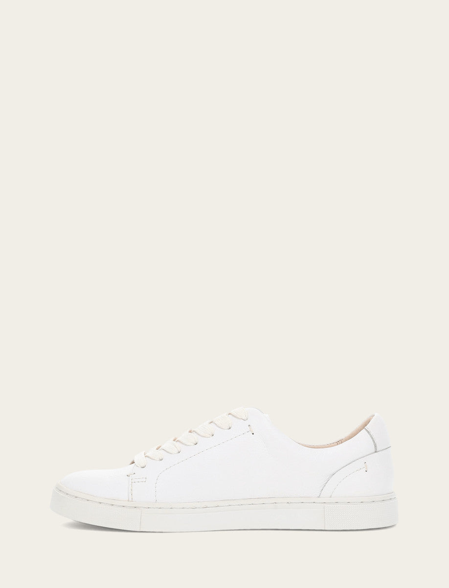 Women's White Ivy Low Lace Sneakers White - Frye