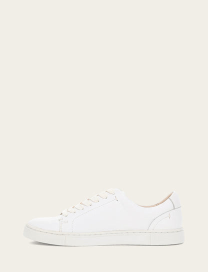 Women's White Ivy Low Lace Sneakers White - Frye