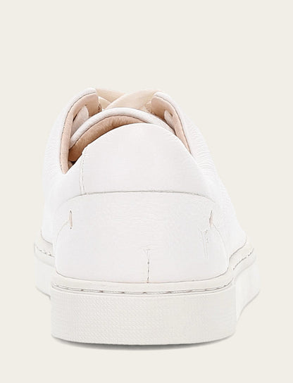 Women's White Ivy Low Lace Sneakers White - Frye