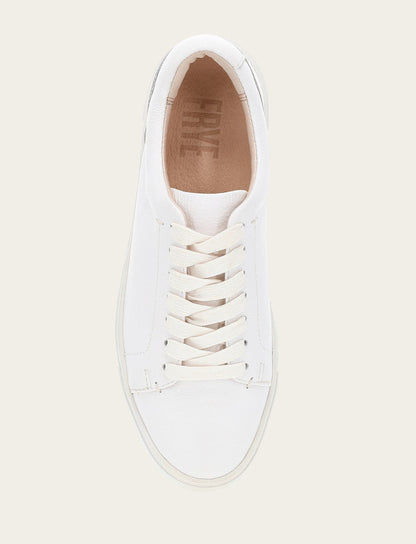 Women's White Ivy Low Lace Sneakers White - Frye