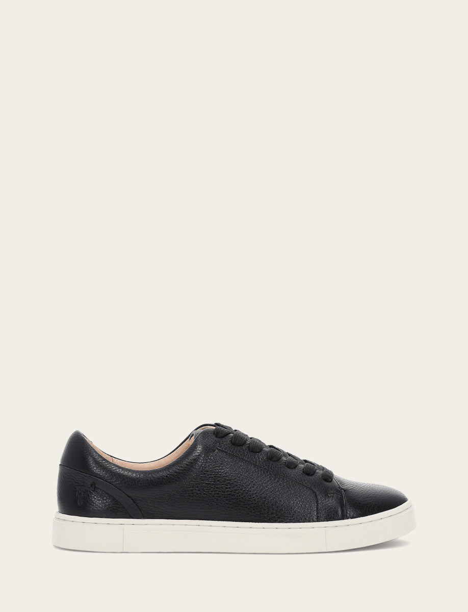Women's Black Ivy Low Lace Sneakers Black - Frye