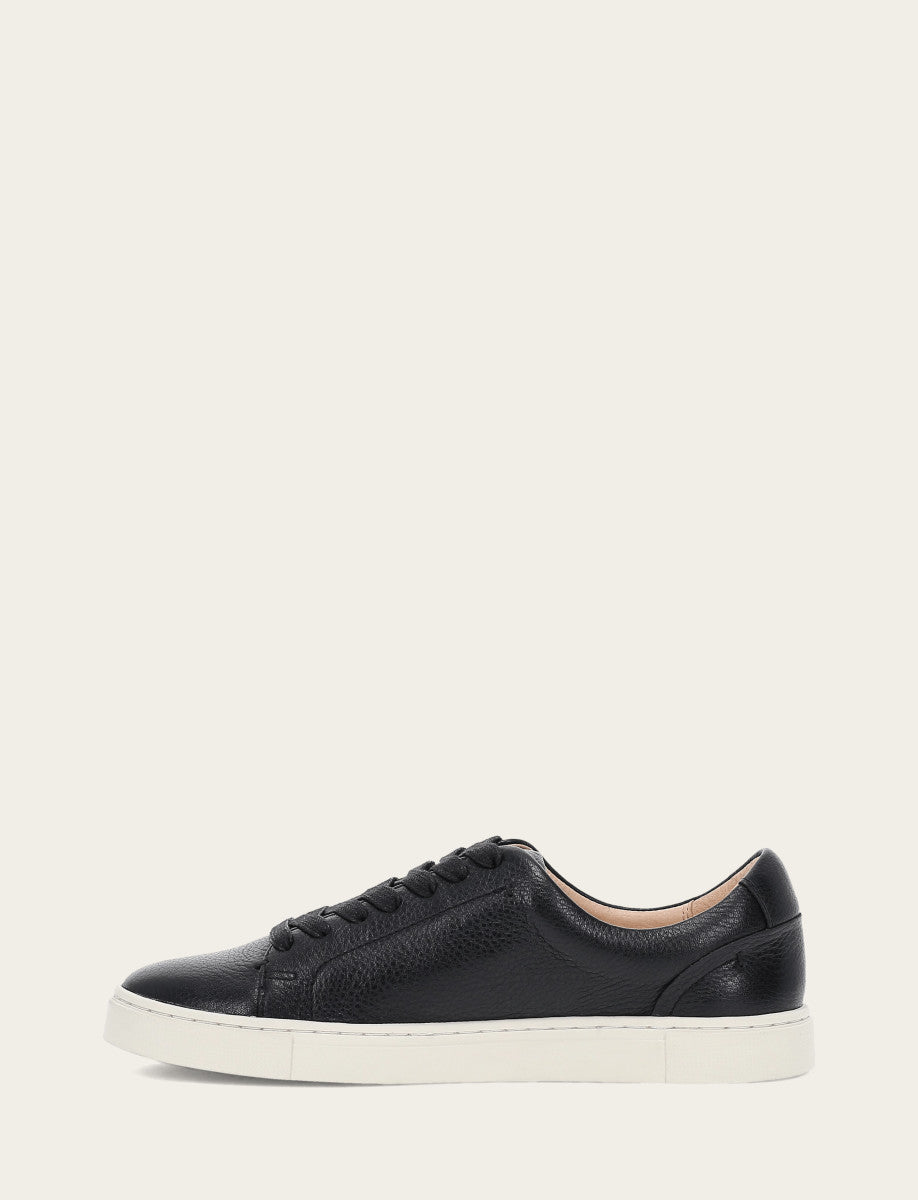 Women's Black Ivy Low Lace Sneakers Black - Frye