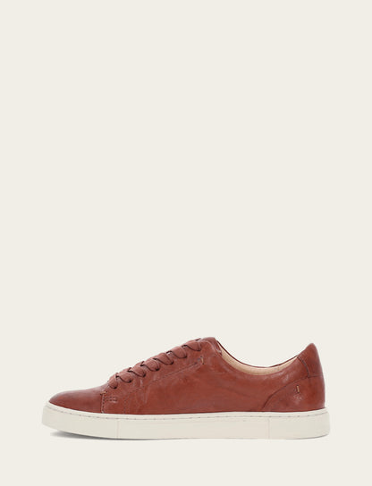 Women's Cognac Ivy Low Lace Sneakers Cognac - Frye