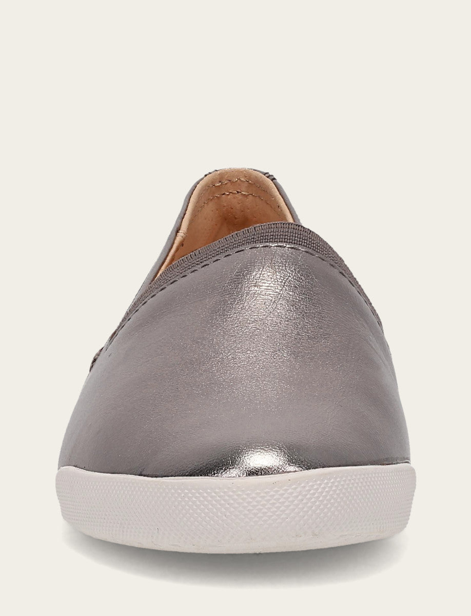 Women's Dark Pewter Melanie Slip On Sneakers Dark Pewter - Frye