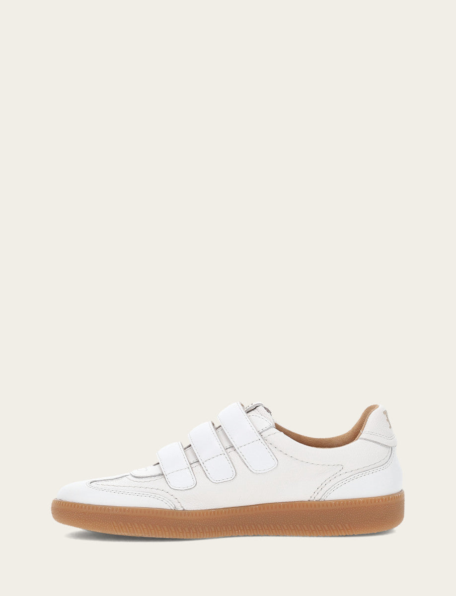 Women's White Milly 3 Strap Sneakers White - Frye