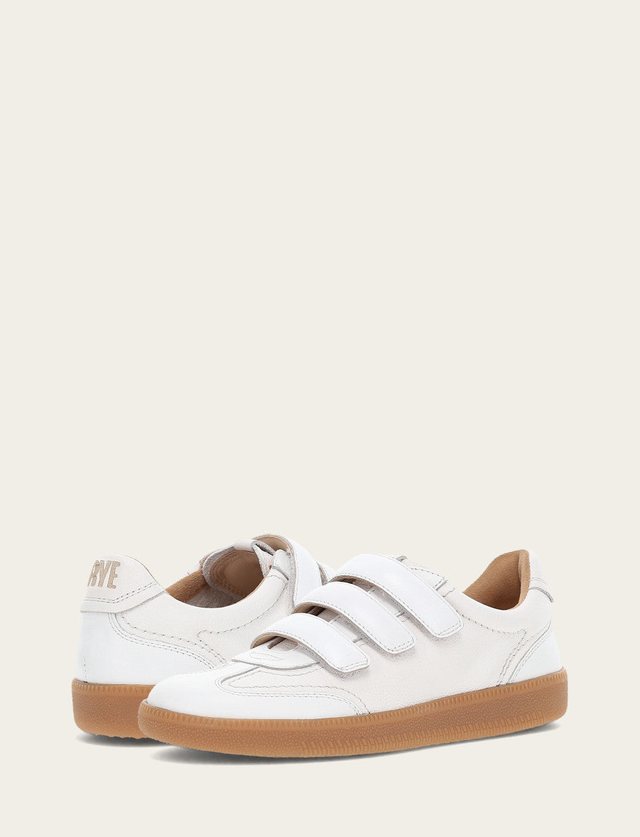Women's White Milly 3 Strap Sneakers White - Frye