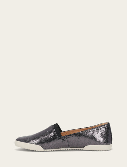 Women's Pewter Mirror Melanie Slip On Sneakers Pewter Mirror - Frye