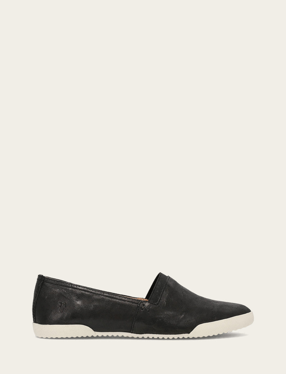 Women's Black Melanie Slip On Sneakers Black - Frye
