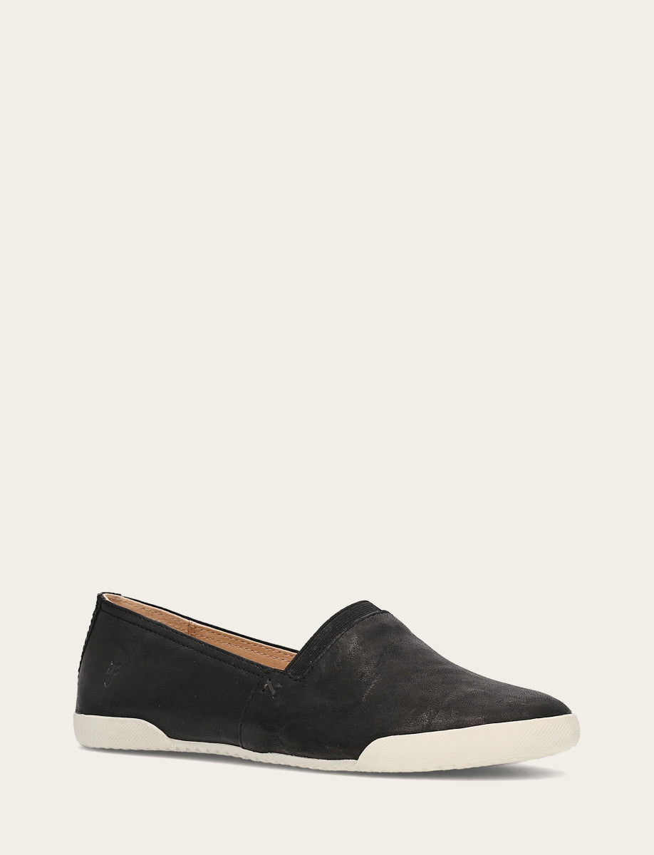 Women's Black Melanie Slip On Sneakers Black - Frye