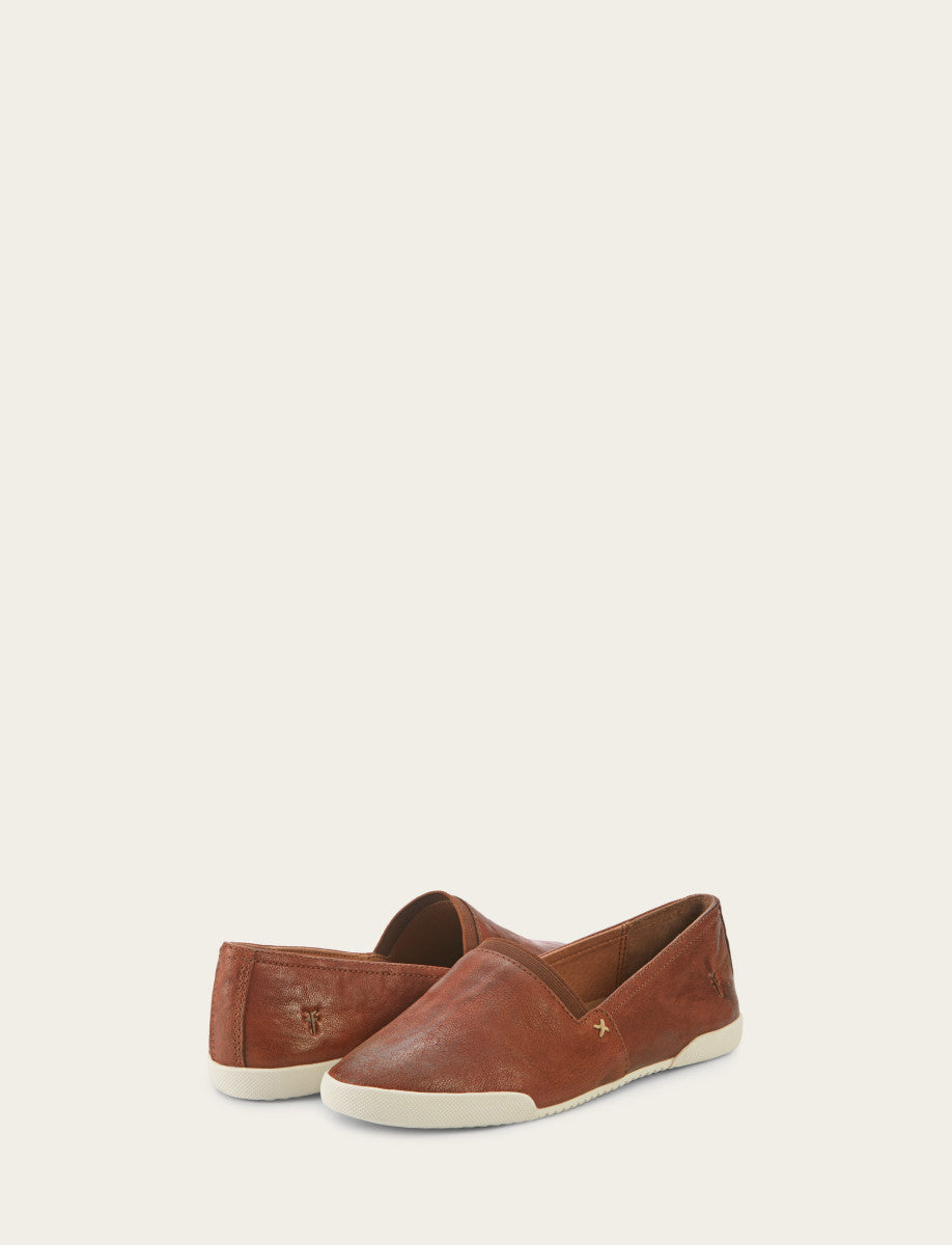 Women's Cognac Melanie Slip On Sneakers Cognac - Frye