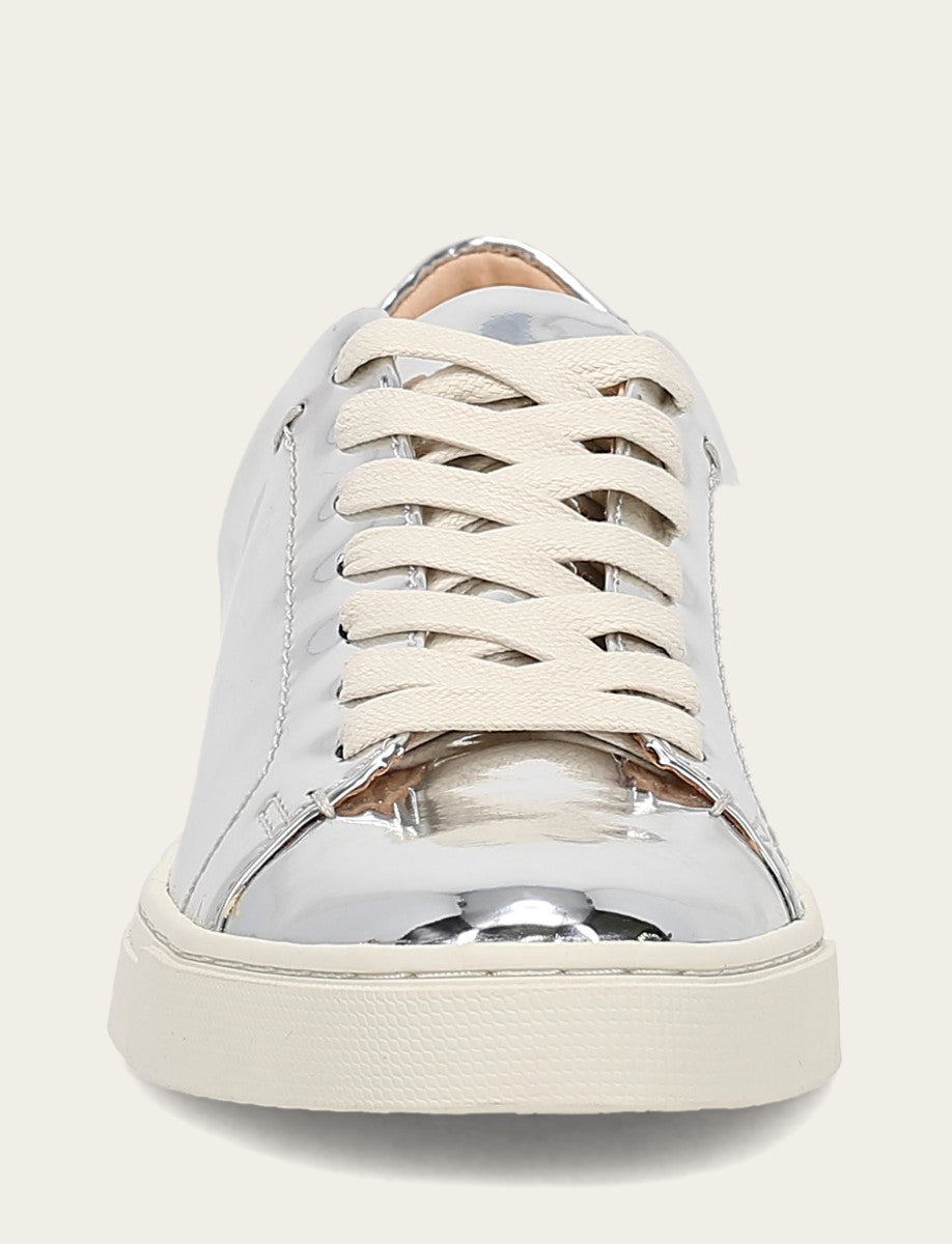 Women's Silver Ivy Low Lace Slip On Sneakers Silver - Frye