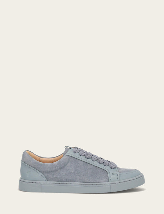 Women's Steel Blue Ivy Court Low Lace Sneakers Steel Blue - Frye