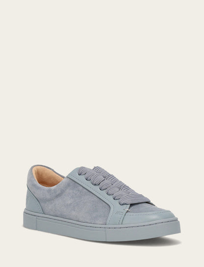 Women's Steel Blue Ivy Court Low Lace Sneakers Steel Blue - Frye