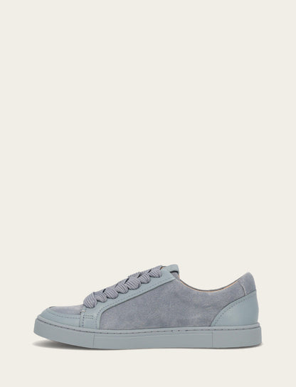 Women's Steel Blue Ivy Court Low Lace Sneakers Steel Blue - Frye