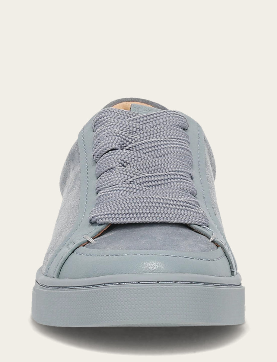 Women's Steel Blue Ivy Court Low Lace Sneakers Steel Blue - Frye