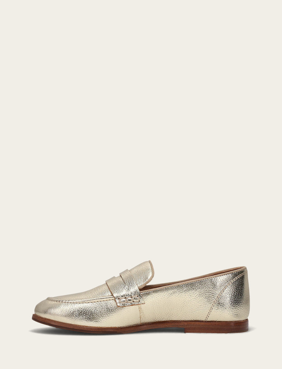 Faith Loafer Light Gold - Frye