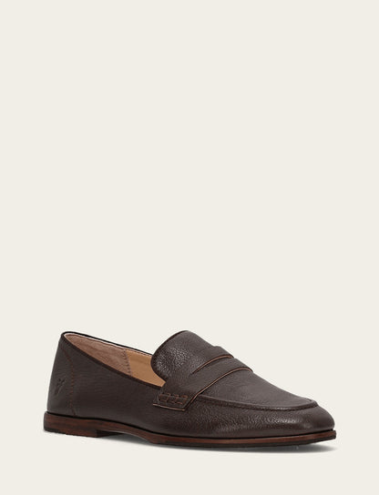 Women's Dark Brown Faith Loafer Dark Brown - Frye