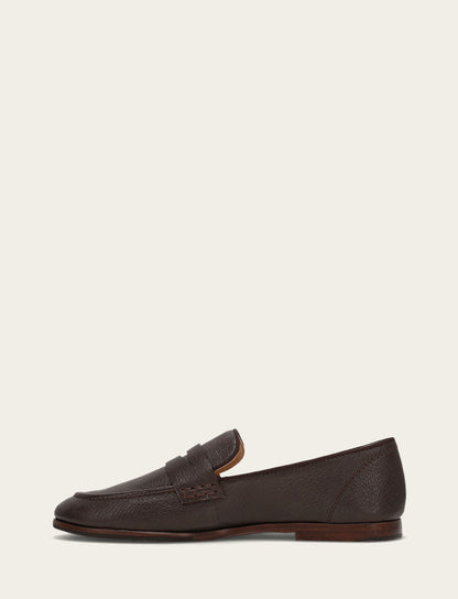 Women's Dark Brown Faith Loafer Dark Brown - Frye